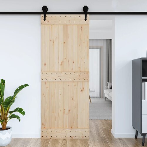vidaXL Vrata NARVIK 90 x 210 cm od masivne borovine Cijene