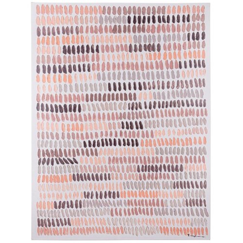 BIZZOTTO Slika s ručno oslikanim elementima s okvirom/na platnu 90x120 cm Naska &ndash; Cijene