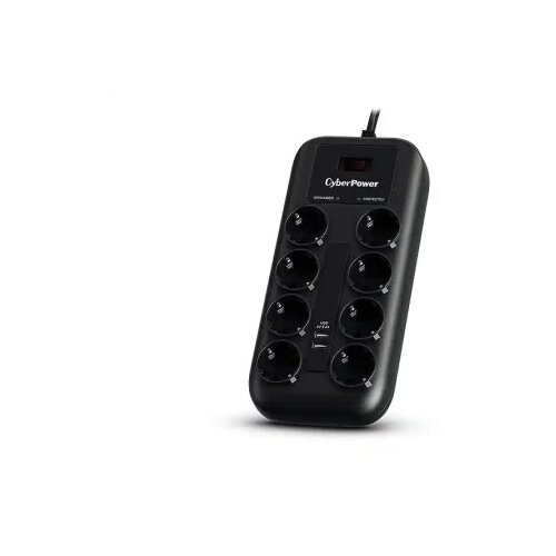 Cyberpower P0820SUF0-DE 8x&amp;Scaron;uko/2xUSB/1,8m Produžni kabl sa prenaponskom za&amp;scaron;titom Slike