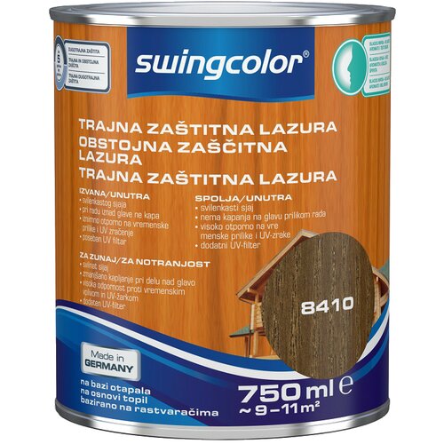 SWINGCOLOR Obstojna zaščitna lazura (barva: oreh, 750 ml) Cene