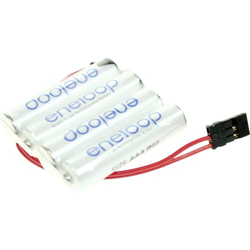 Panasonic Akumulatorski paket 4 Micro (AAA) kabel\, vtič NiMH eneloop vrstični F1x4 4.8 V 750 mAh, (20829155) Cene