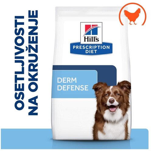 Hills Prescription Diet PD Derm Defense s piletinom 12 kg Slike