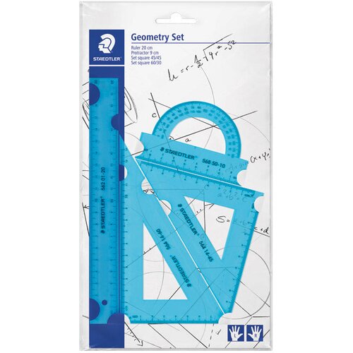Geometrijski SET 1/4 STAEDTLER 569 PB4N18 SORTIRANO BLISTER Cijene