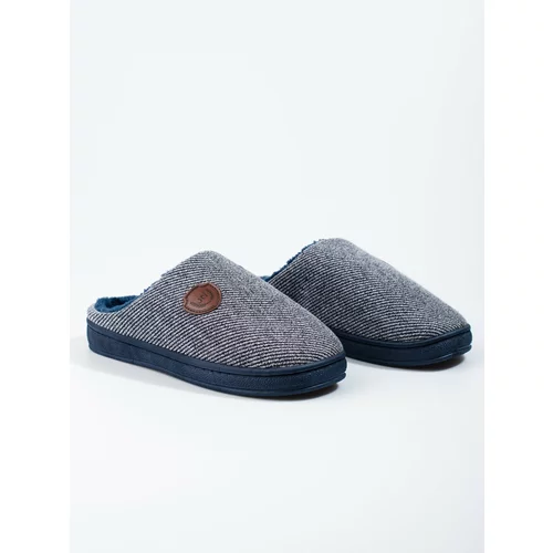 SHELOVET Men's blue slippers