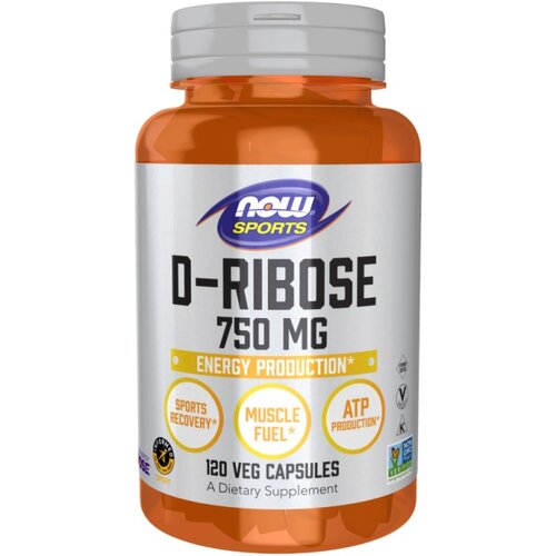 Now Foods D-riboza NOW, 750 mg (120 kapsul) Cene