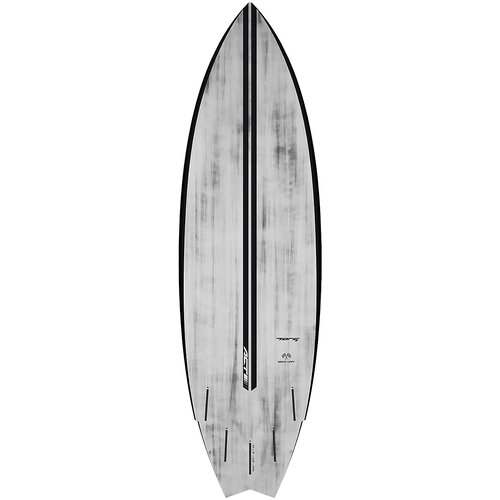 Torq Act Prepreg Go-Kart Blackrail 5&amp;#039;10 Surfboard gray Slike