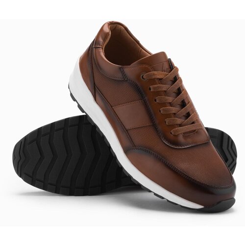 Ombre Men&amp;#039;s high top canvas sneakers shoes - olive Slike