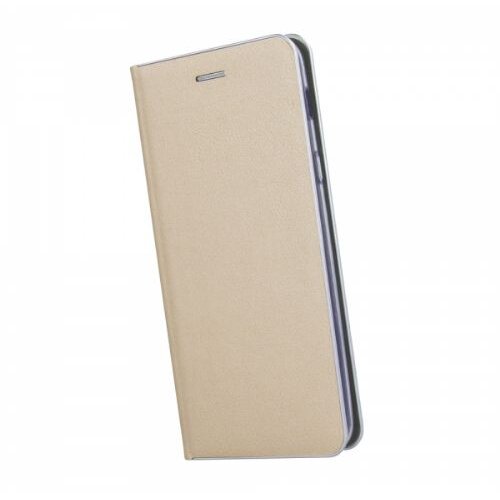 Premium preklopna torbica huawei Y7 2019 - zlata s srebrnim robom Cene
