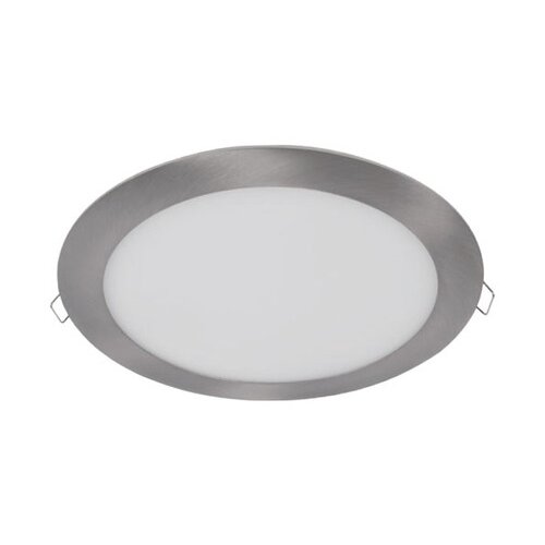 Elmark LED panel 8W 120mm 2700K - vgradni, bru&scaron;en aluminij, okrogel Cene