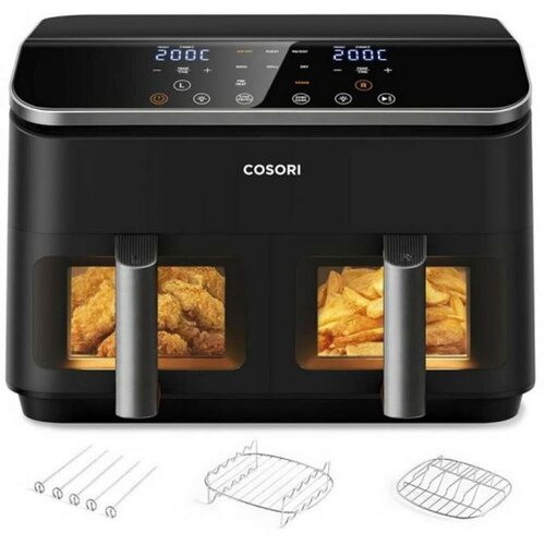 Cosori friteza na zrak  dual basket 8.5 chef edition crna 8 5 l Cijene