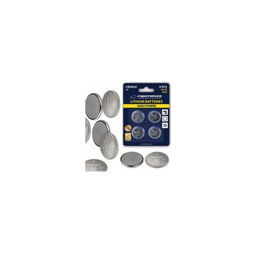  Baterije ESPERANZA LITHIUM CR2032 4 kom,... Slike