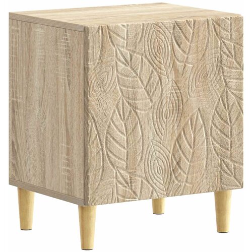 vidaXL Noćni ormarić Hrast sonoma 43 x 34 5 x 50 cm Konstruirano drvo - Hrast sonoma 1 Cijene