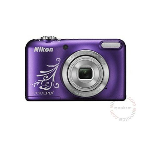 Nikon Coolpix L31 Ljubičasti lineart digitalni fotoaparat Slike