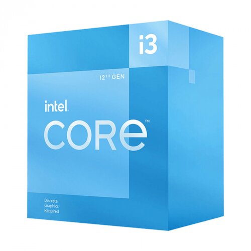 CPU Intel Core i3-12100F 3.3GHz 12MB L3 LGA1700 BOX Alder Lake,bez grafike Cijene