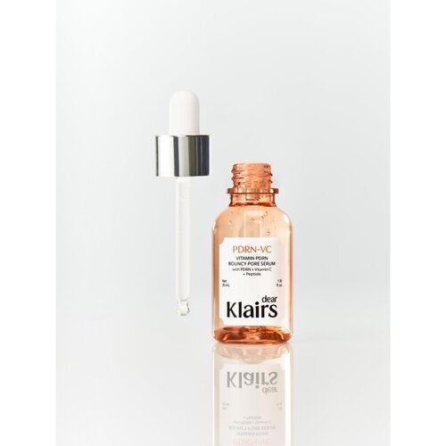 Dear, Klairs Vitamin PDRN Bouncy Pore Serum intenzivni vitaminski serum za smanjenje pora 35 ml Slike