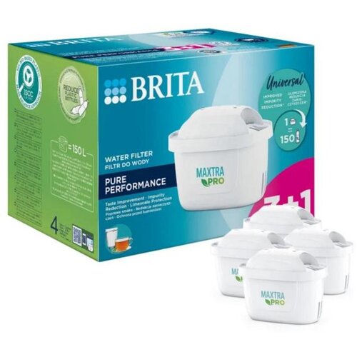 Brita MAXTRA PRO Pure Performance filtrirni vložki 3+1 kos, (5000312674) Slike