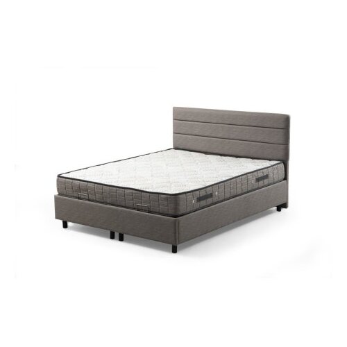Hanah home Motya Francuski krevet, 150x114x200 cm, Svijetlosiva Slike
