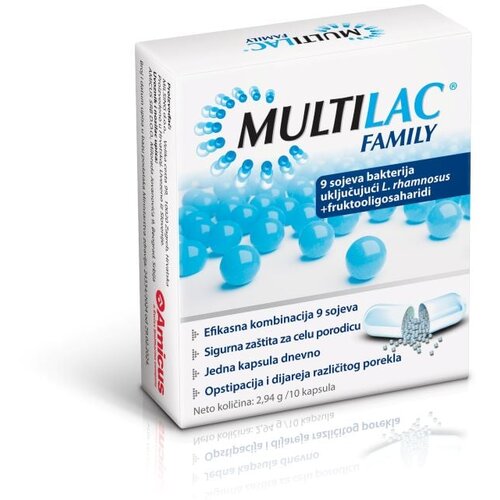 Multilac Family 10 caps Cene