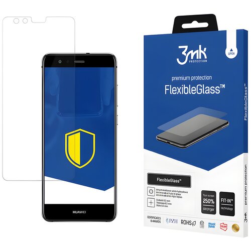 3mk Za&amp;scaron;titno hibridno staklo FlexibleGlass za Huawei P10 Lite - Prozirna Slike