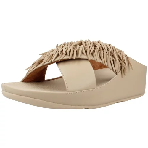 Fitflop RUMBA BEADED LEATHER Bež