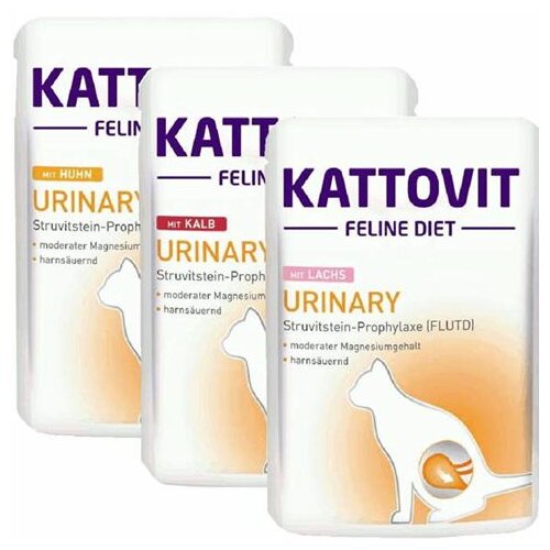 Finnern veterinarska dijeta za mačke kattovit kesica urinary - piletina 85gr Slike
