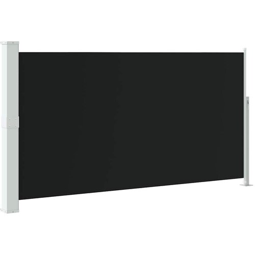  Uvlačiva bočna tenda za terasu 170 x 300 cm crna Slike