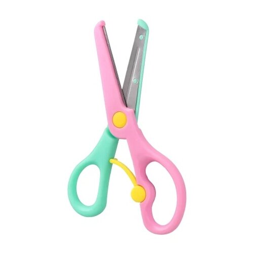 Sazio bounce školske makaze sa mehanizmom 13cm roze-narandžasta ( B2C00255 ) Cene