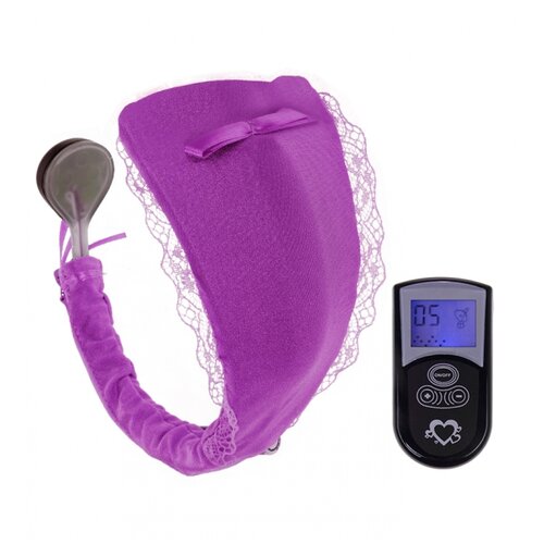  C String Vibro gaćice, 10 funkcija vibracije, Ljubičaste Slike