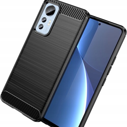 HURTEL Futrola Carbon Shield TPU za Xiaomi 12 Lite - Crna Cijene