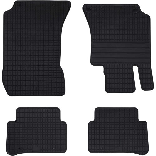 vidaXL Avto preproga 4 pcs Črna primerna za MERCEDES E 09-16 Guma, (5000151754) Cene