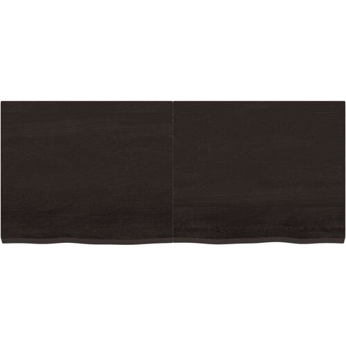  Kopalniški pult temno siv 120x50x4 cm obdelan trden les Cene