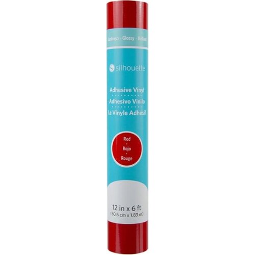 Glossy Permanent Vinyl - 30,5 cm x 1,8 m - Red Cijene