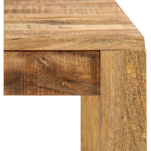 VidaXL Blagovaonski stol od masivnog drva manga 82 x 80 x 76 cm Slike
