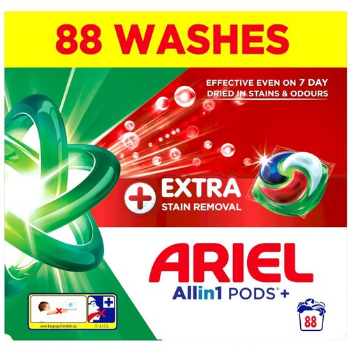 Ariel Extra Hygiene gel kapsule 88 pranja / XXL Slike
