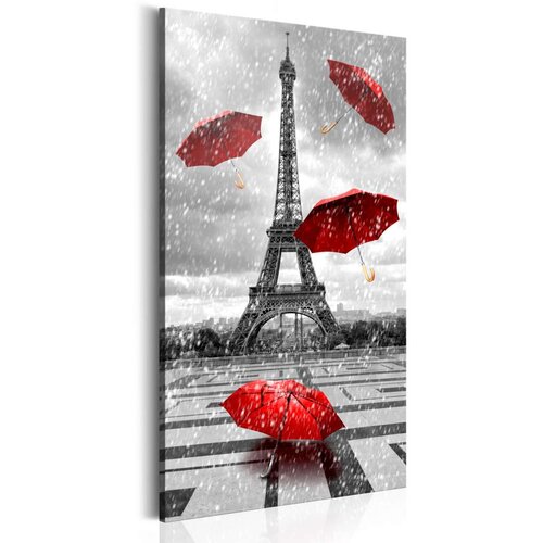  Slika - Paris: Red Umbrellas 60x120 Slike