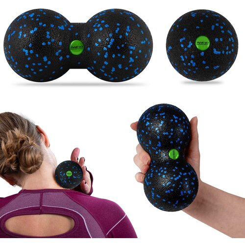 Neo-Sport NS-997 Massage Ball Set - Double Ball and Single Ball for Fitness and Relaxation, (21740483) Cene