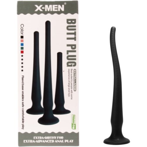 X-Men Analni Čep Extra-girthy Small Black Cene