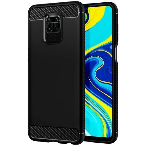 XIAOMI REDMI note 9 carbon za&amp;scaron;titna maskica, crna Slike