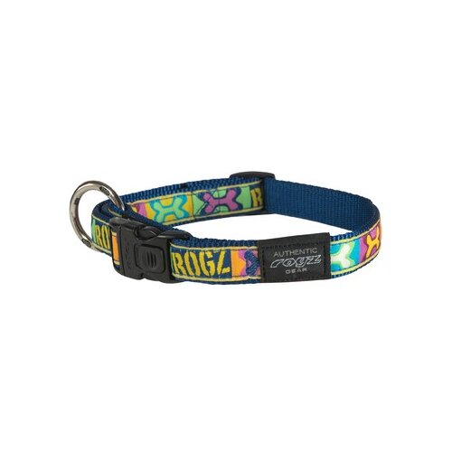 Rogz pop art klasična ogrlica za pse, 340-560mm Slike