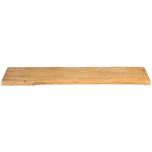 vidaXL Mizna plošča 140x40x2,5 cm naraven rob trden mangov les Cene