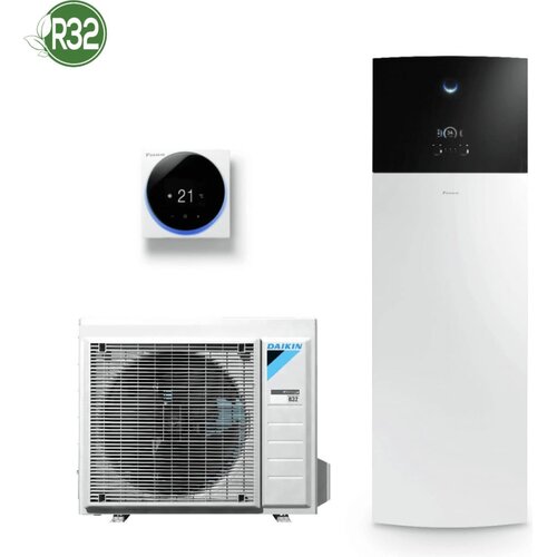 Daikin ALTHERMA 3 ERGA08EVH7+EHVH08S18E6V 8kW plinski split toplotna črpalka z vgrajenim 180l bojlerjem - Cene
