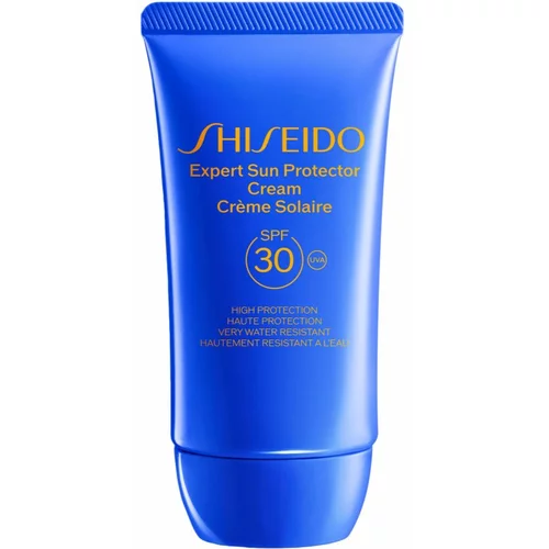 Shiseido Expert Sun Protector Cream SPF 30 vodootporna krema za sunčanje za lice SPF 30 50 ml