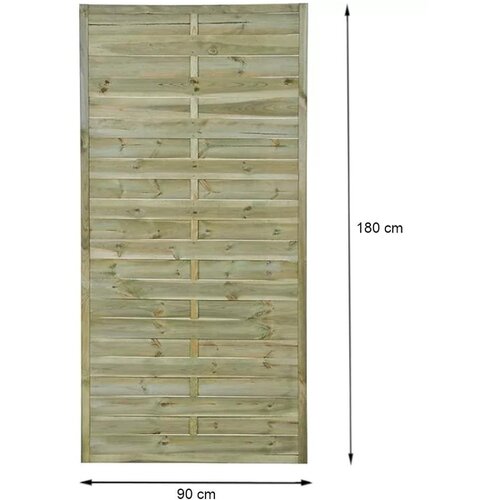 Verdelook ograda drvena panel 180x90 cm Slike