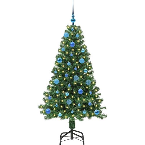 VidaXL Umjetno božićno drvce Zelena 150 cm PVC Slike