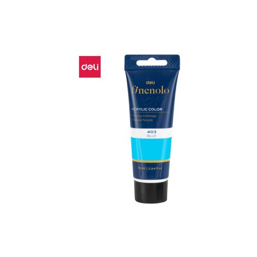 Deli AKRILNA BOJA U TUBI PLAVA 75ml EC75-BL Cene