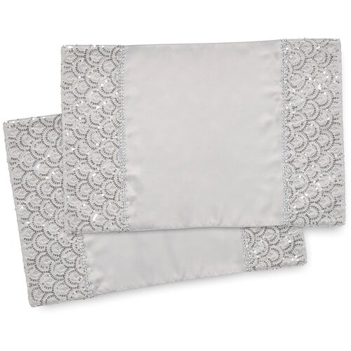 Catherine Lansfield Tekstilni podmetač 4 kom 30x46 cm Deco Sequin – Cijene