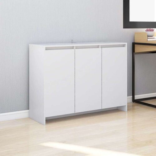 vidaXL Komoda bijela 102 x 33 x 75 cm od iverice Cijene