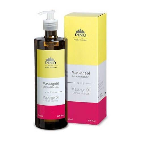 Pino Aromatično masažno olje, Hibiskus Lemon, 500 ml Slike