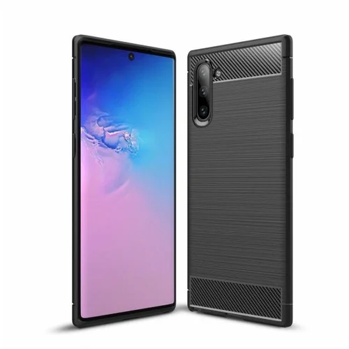 Silikonski ovitek za Samsung Galaxy Note 10 N970 - mat carbon črn