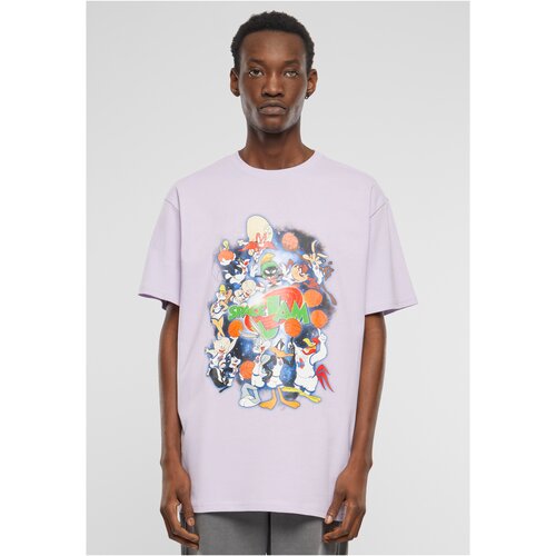 Mister Tee Men&amp;#039;s T-Shirt Space Jam Teamwork Oversize Purple Slike